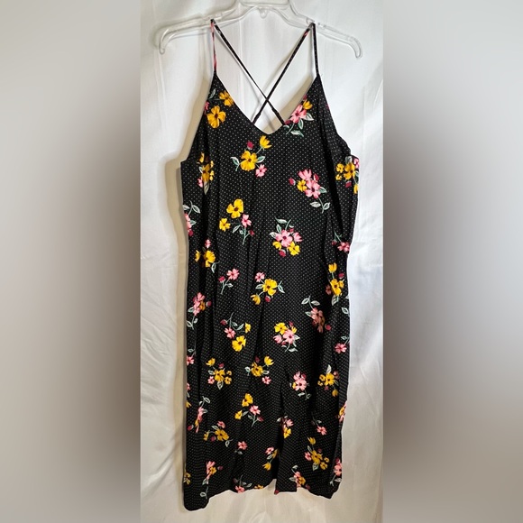 4 Old Navy Cotton Cross Strap Midi Casual Dresses. Size XL. - Picture 8 of 14